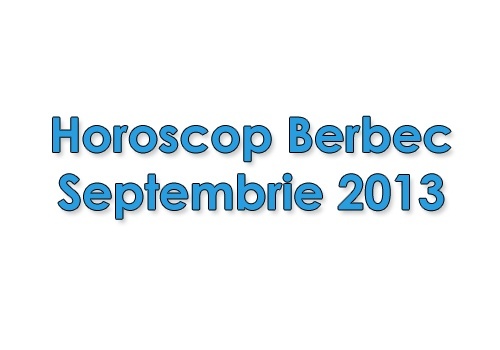 Horoscop Berbec Septembrie 2013
